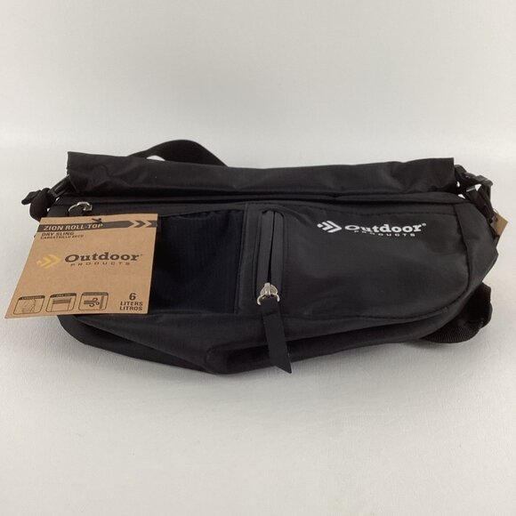 Zion Roll Top Dry Sling Outdoor Products Crossbody Belt Bag Fanny Shoulder Pack - Picture 2 of 7